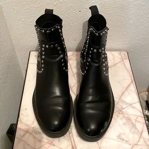 Zara Motorcycle Booties